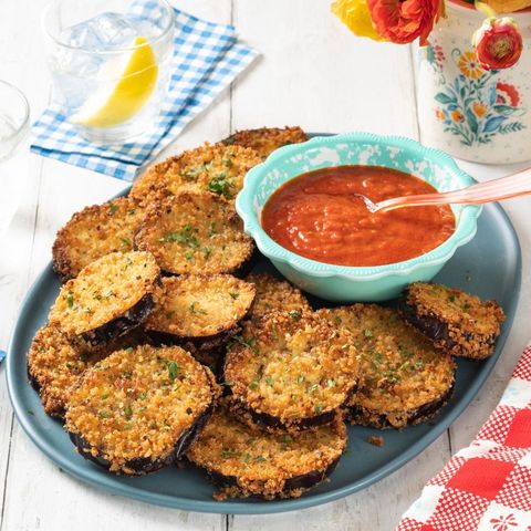 picnic side dishes fried eggplant