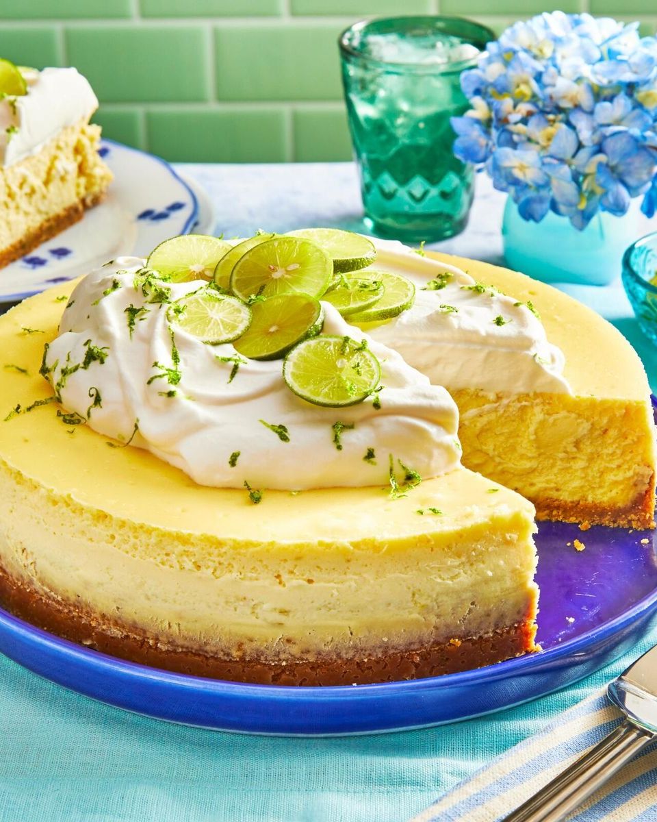 fourth of july cakes key lime cheesecake