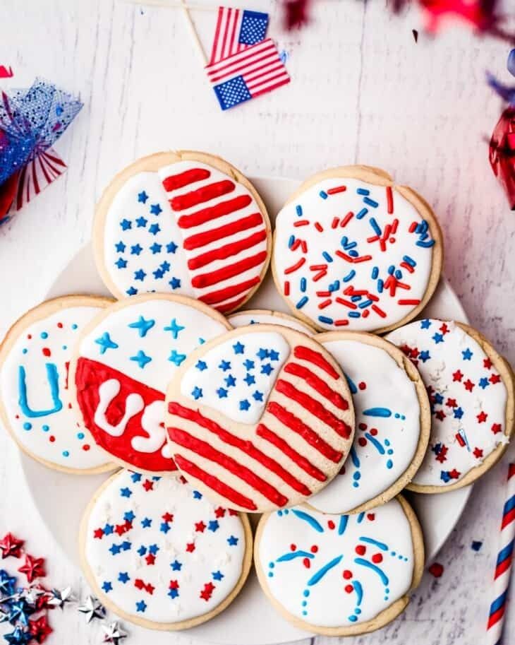 fourth of july cookies 4th of july sugar cookies