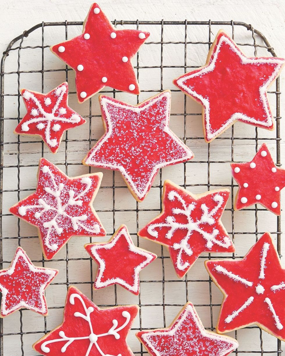 fourth of july cookies sugar cookie stars