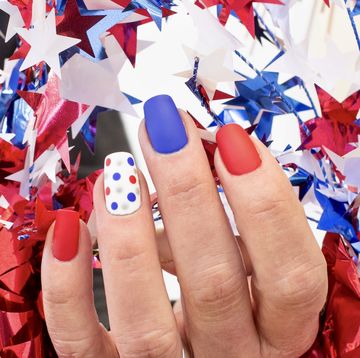 fourth of july nail art design
