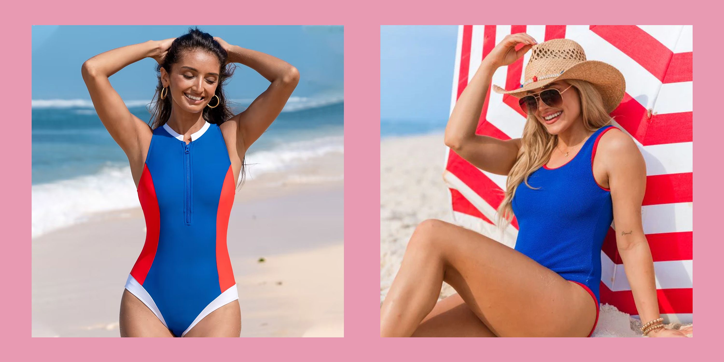 High waisted fourth of july bathing suit deals