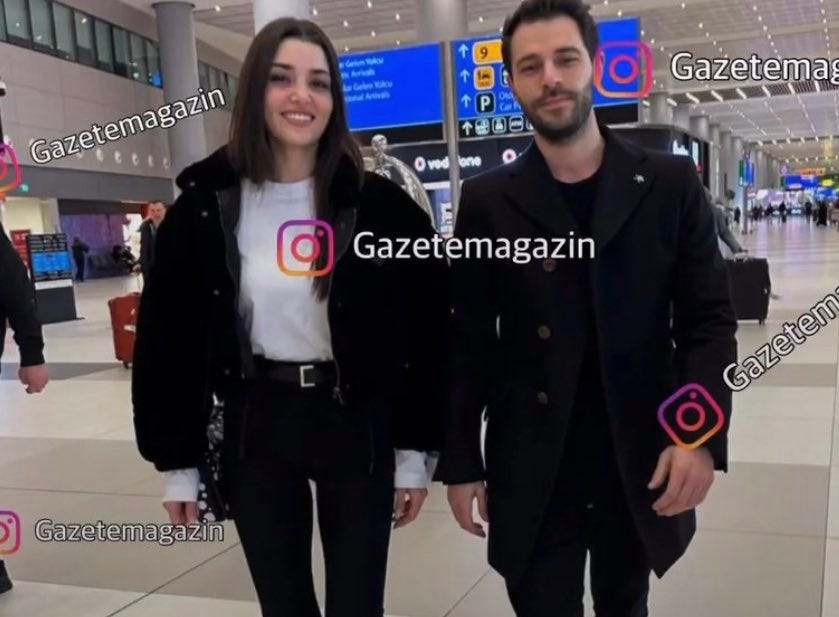 hande erçel nuevo novio