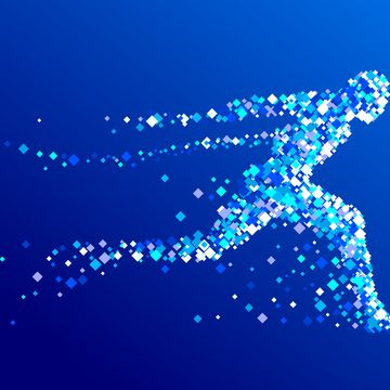 fragments running human