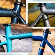 aluminum steel carbon and titanium bicycle frames
