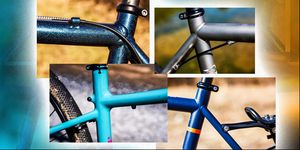 aluminum steel carbon and titanium bicycle frames