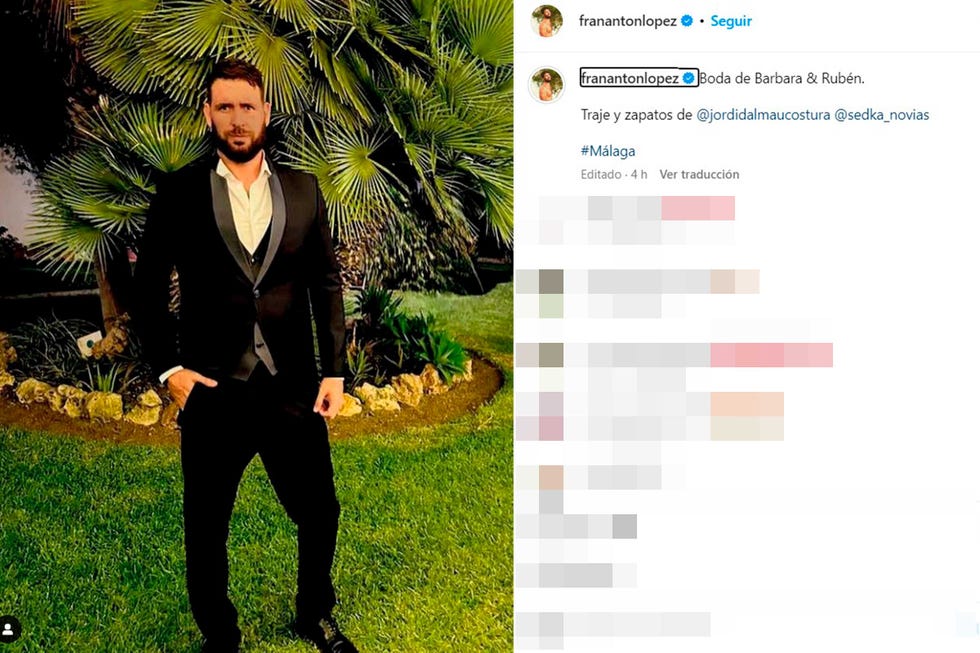 kiko hernández, de boda