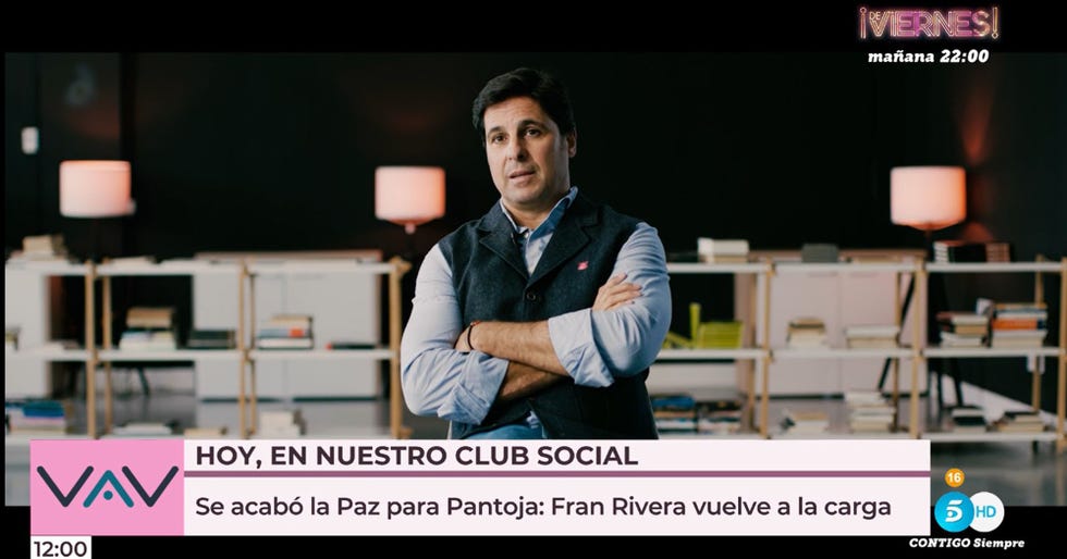 el torero ofrece una entrevista al programa de viernes