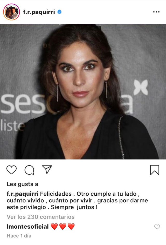 Lourdes Montes cumple 36 años