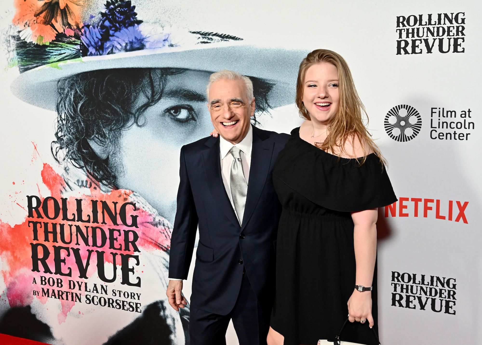 new york, new york   june 10 martin scorsese and francesca scorsese attend the world premiere of netflix's rolling thunder revue a bob dylan story by martin scorsese at alice tully hall on june 10, 2019 in new york city photo by astrid stawiarzgetty images for netflix