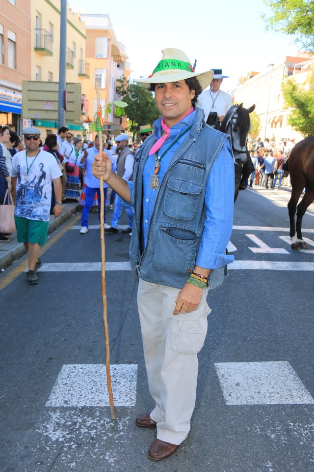 Francisco Rivera camino de El Rocío