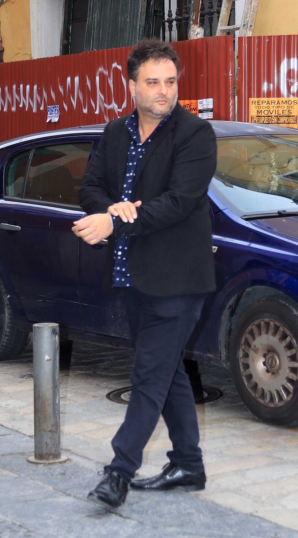 Fran Cortés despide a su padre, Chiquetete, en su funeral