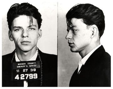 frank sinatra ficha policial