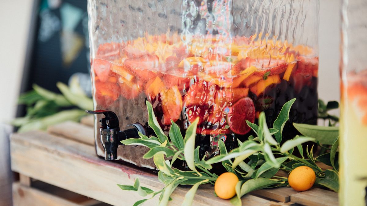 preview for This Fifty Shades-Inspired Sangria is all Pleasure, No Pain.