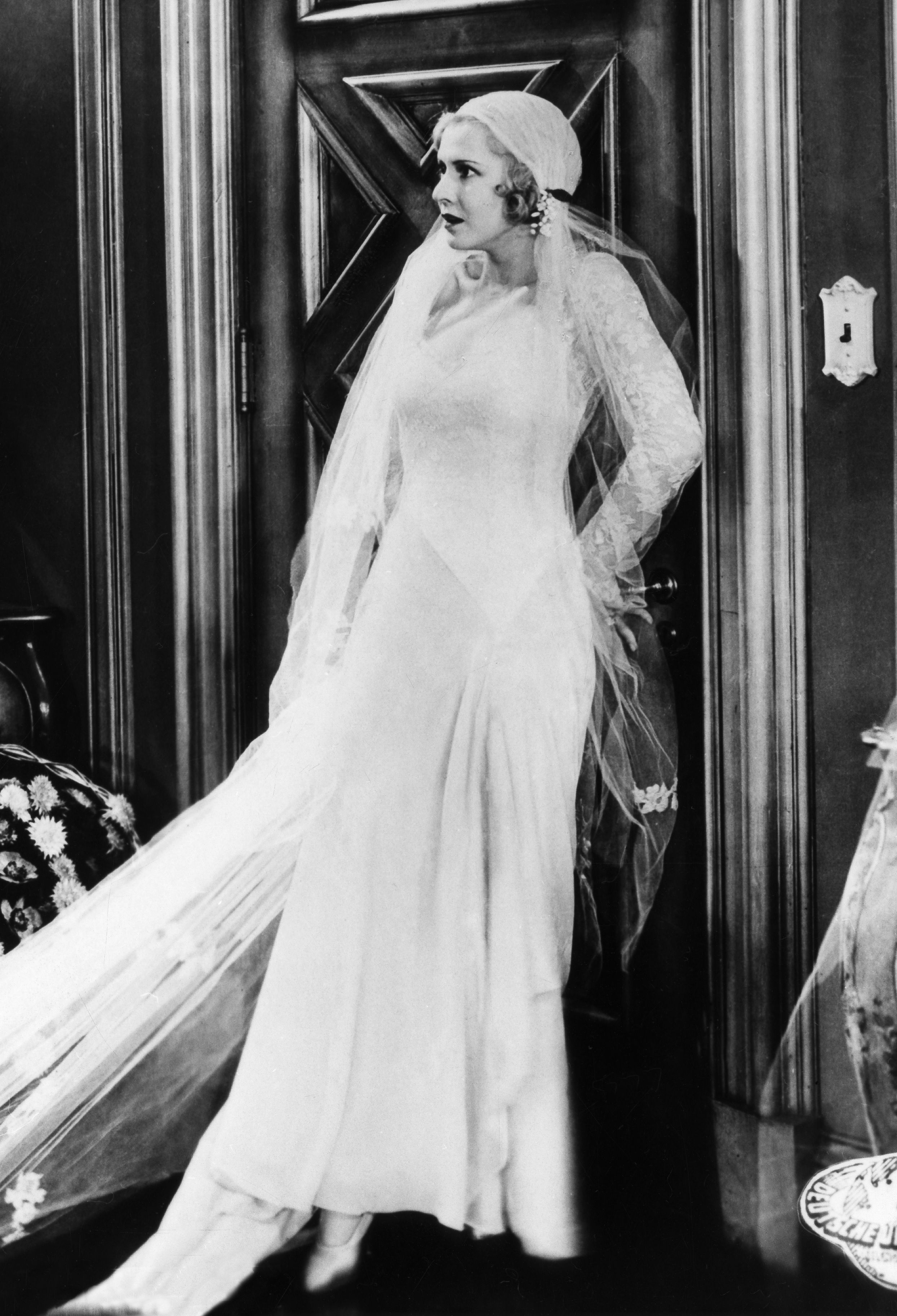 vintage wedding dress ウエディングドレス 1930年代 - ドレス