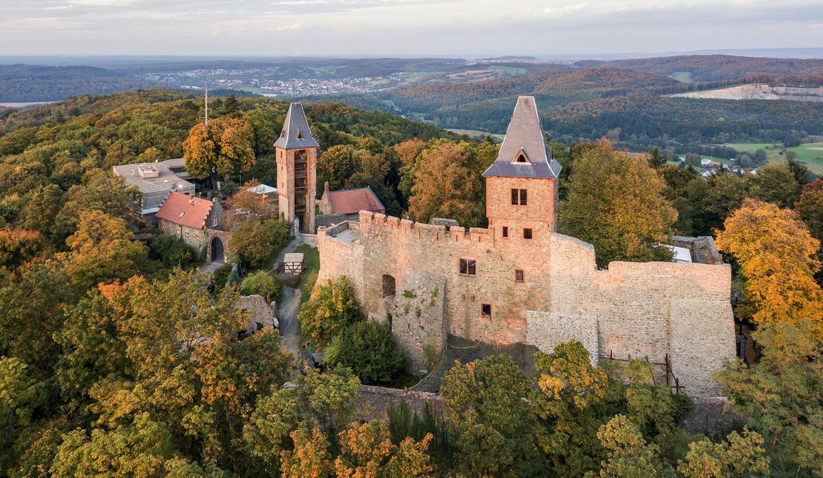 Dit kasteel in het zuiden van de Duitse deelstaat Hessen is al sinds de zeventiende eeuw een inspiratiebron voor legendes