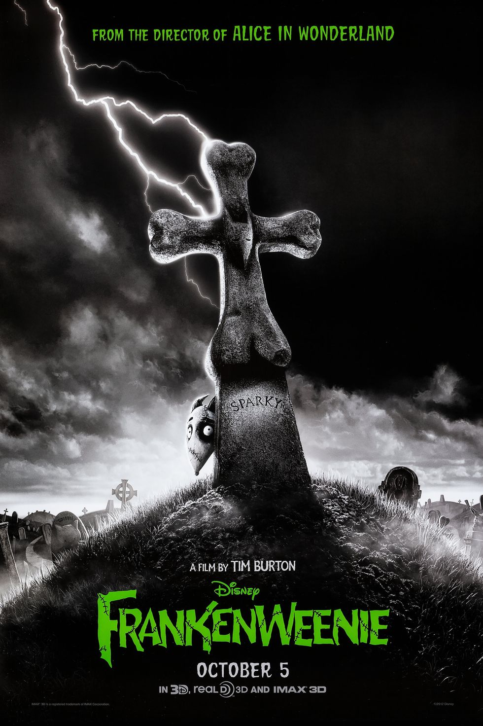 scary movies for kid  frankenweenie