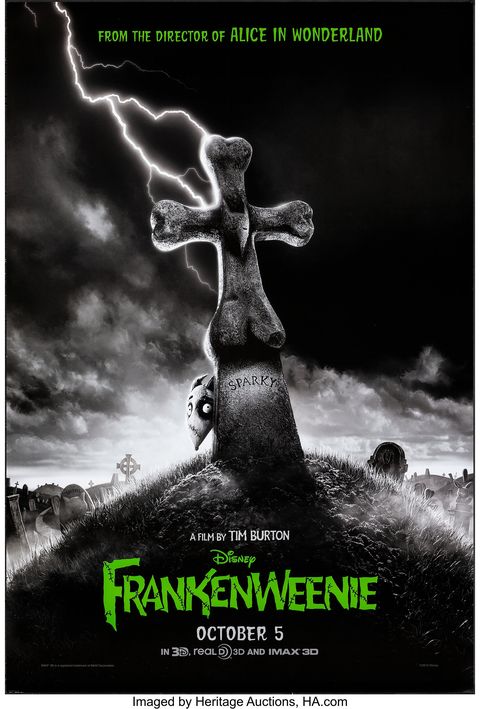 scary movies for kid  frankenweenie