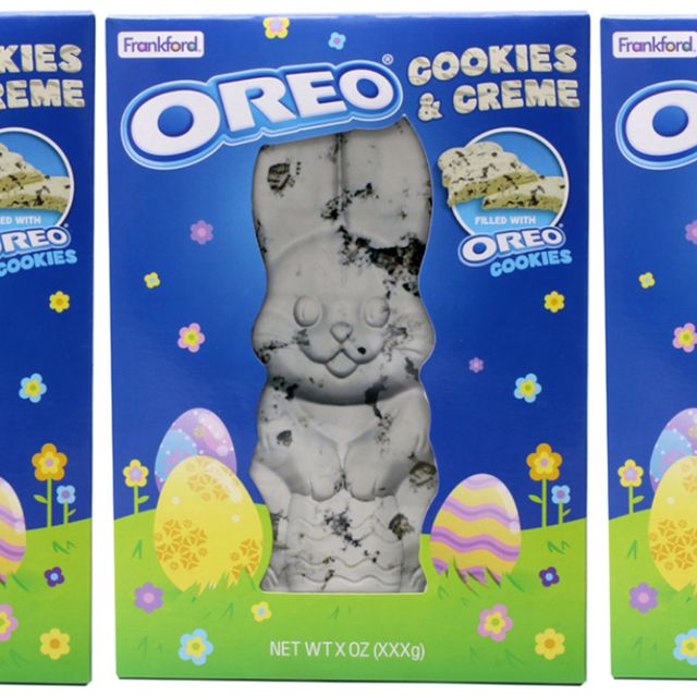 frankford candy oreo cookies  creme easter rabbit