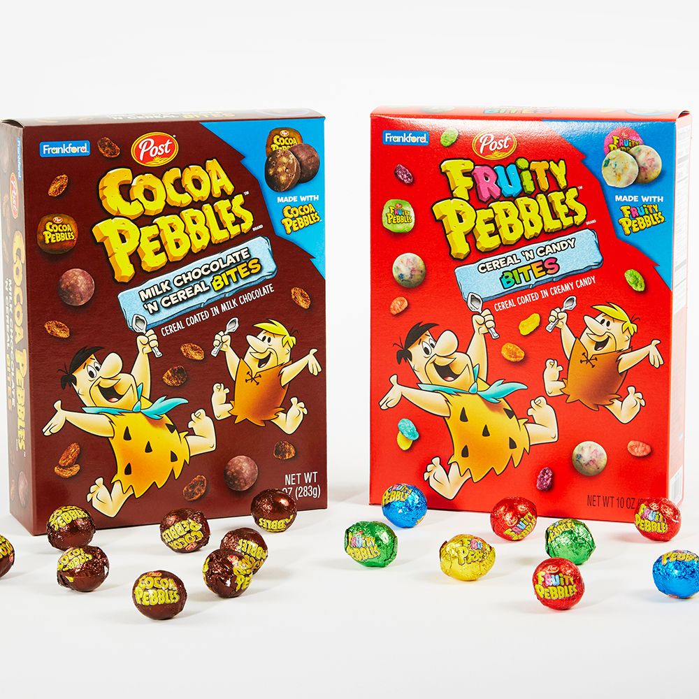 frankford candy post consumer brands fruity pebbles bites and cocoa pebbles bites
