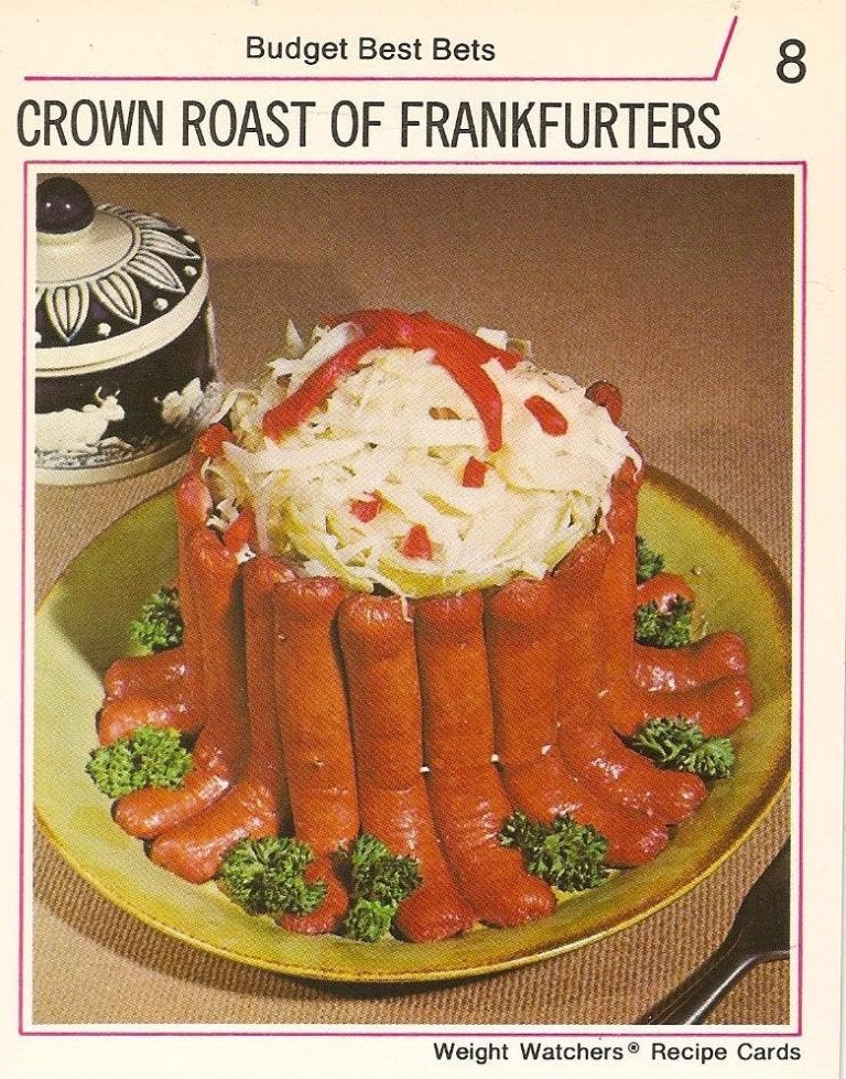 vintage recipe cards