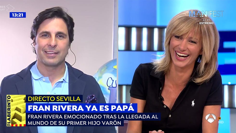 Fran Rivera y Susanna Griso hablan en 'Espejo Público'