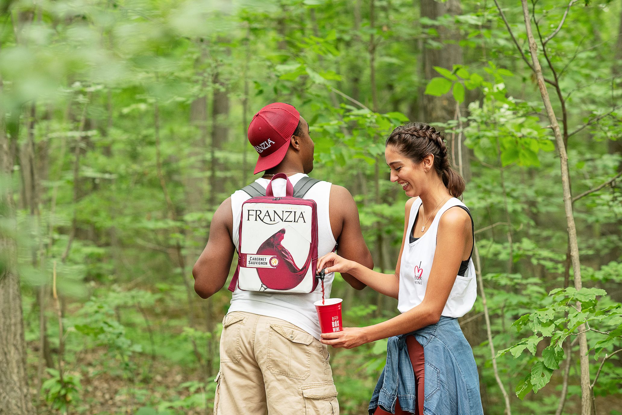 Box 2025 wine backpack