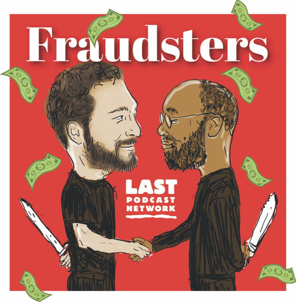 logo for last podcast network
