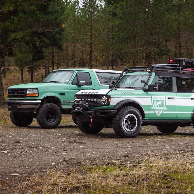 us forest service bronco forest service green 2021 bronco