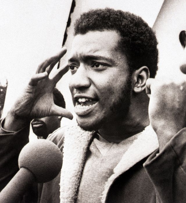 original caption 1968 chicago, il  fred hampton, about 22, shown in a 1968 file photo, illinois chairman of the black panther party and another black panther, who was identified as mark clark, 22, peoria, il, were killed early 124 in a gun battle when police entered a chicago apartment to search for weapons four persons were wounded and three arrested