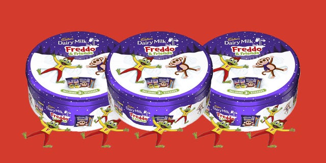 Cadbury Freddo christmas tin