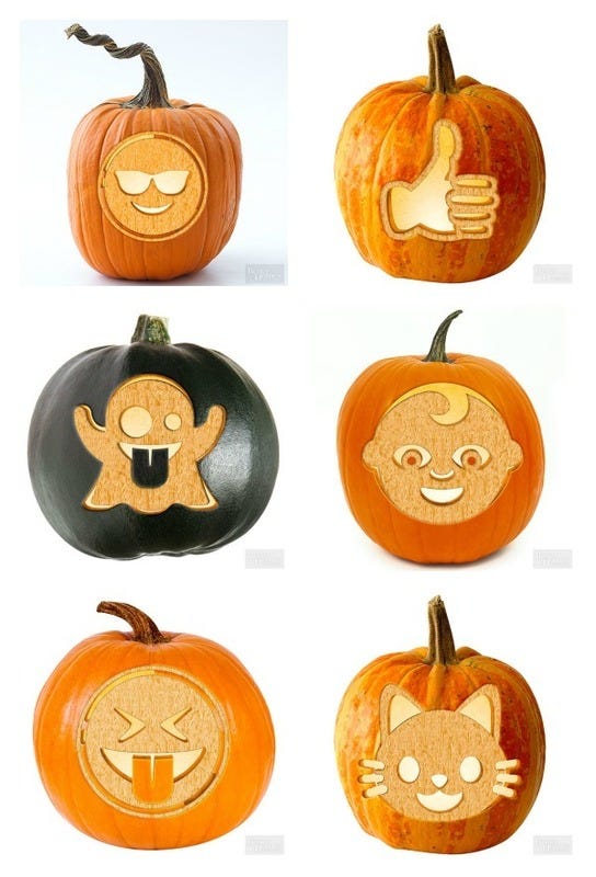 15+ Emoji Pumpkin Carving Ideas 2020 - Fun Ways to Carve Emojis in Pumpkins