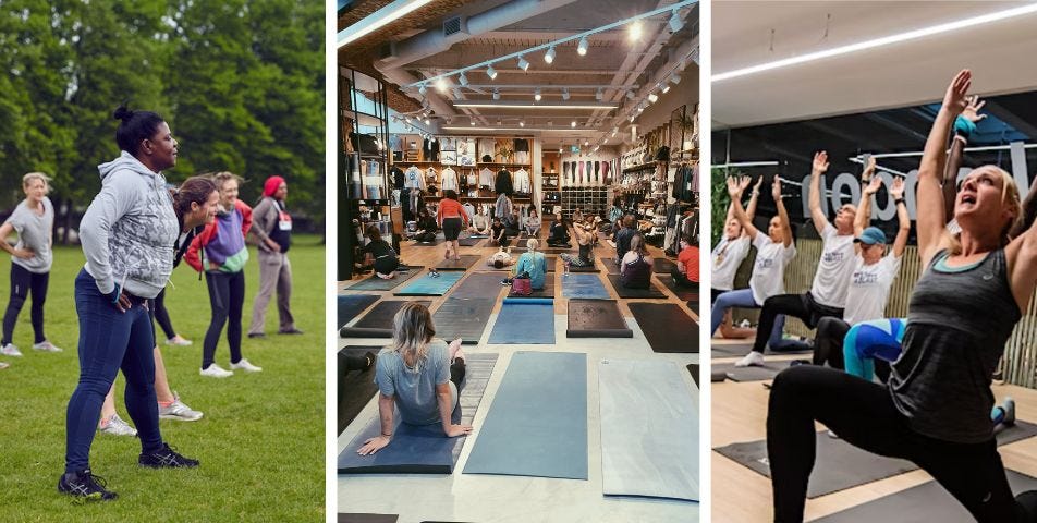 free exercise classes near me