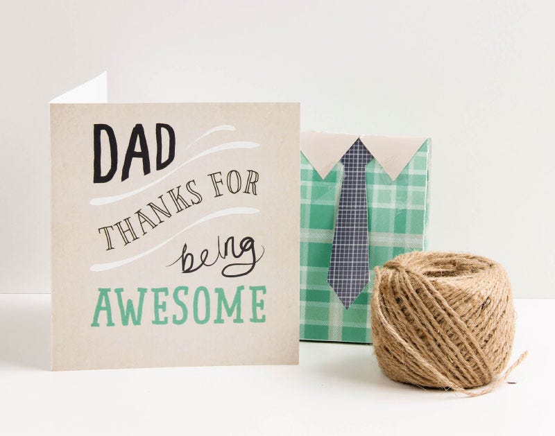 Hats Off - Father's Day Card (Free)