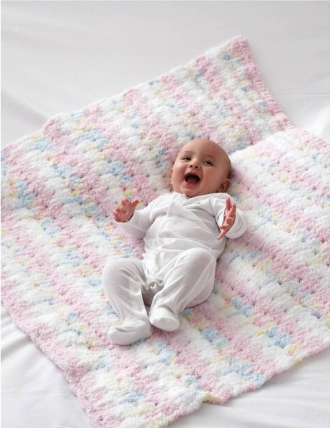 12 free crochet baby blanket patterns