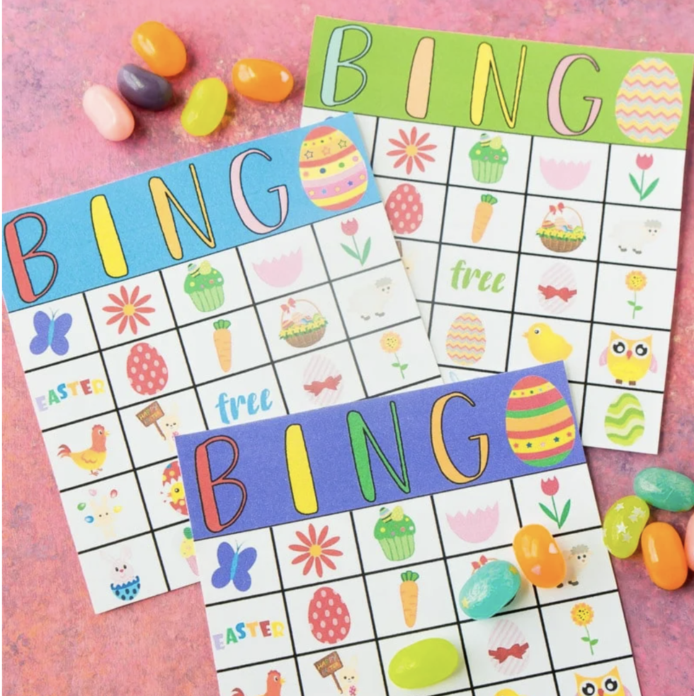 best easter activities easter bingo cards
