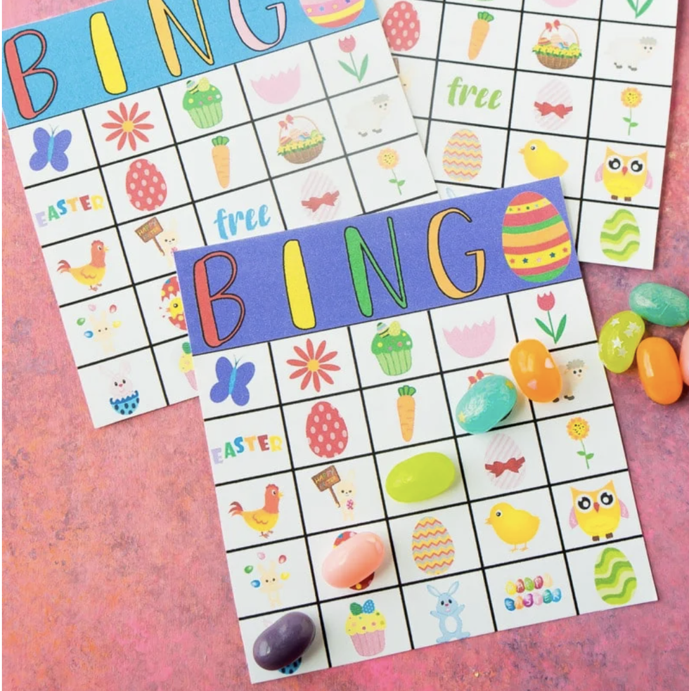 best easter activities easter bingo cards