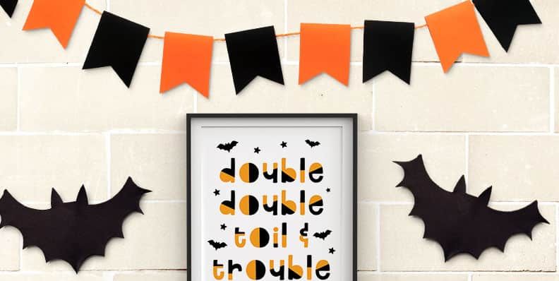 Tải miễn phí halloween decoration printables cho bữa tiệc Halloween