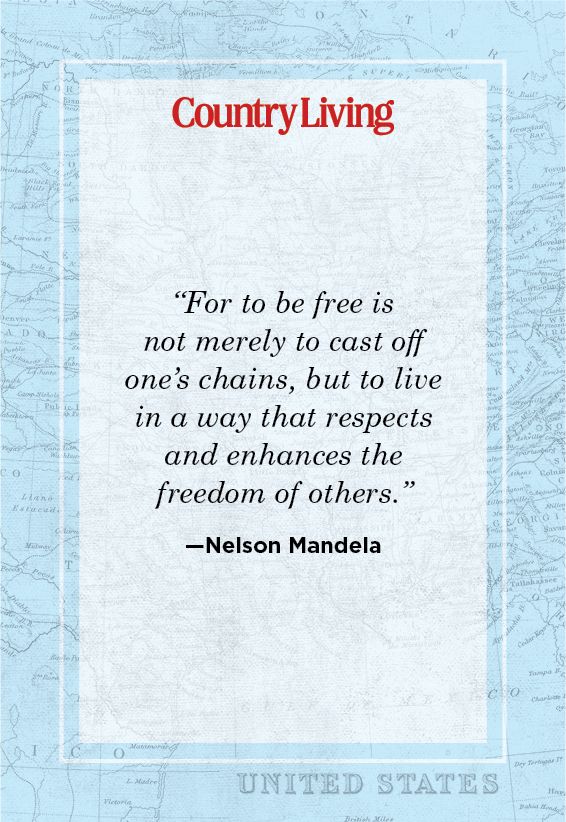 quote about freedom from nelson mandela