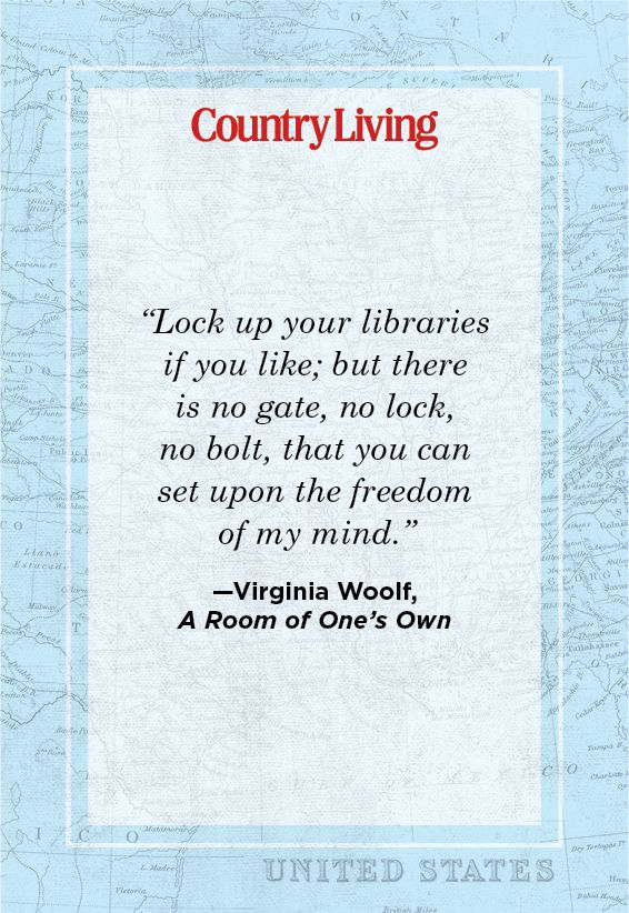 quote about freedom by virginia woolf from a room of one's own
