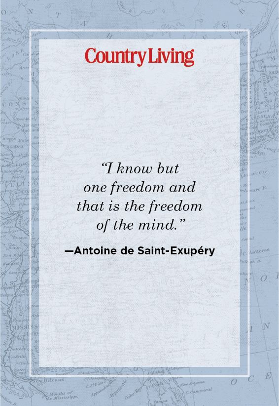 quote about freedom from antoine de saint exupery