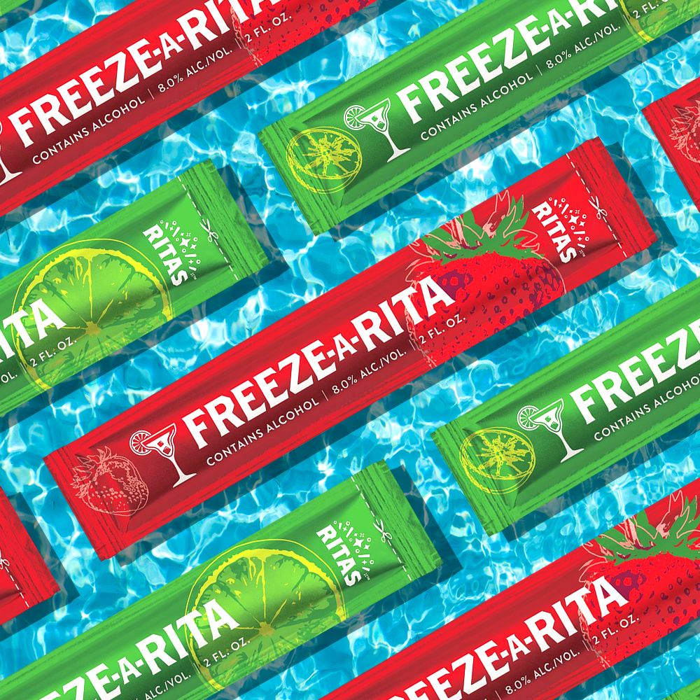 Ritas Has New Frozen Margarita Ice Pops With 8% ABV in Lime and Strawberry  Flavors
