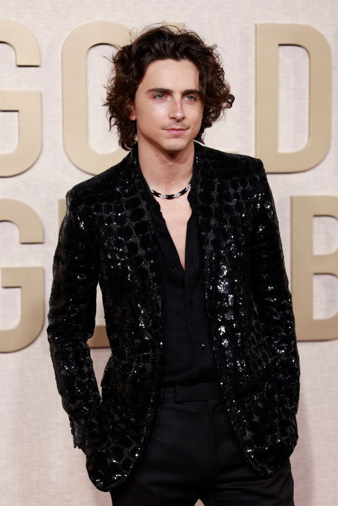 Kylie Jenner and Timothée Chalamet Made a Stealthy Golden Globes Debut!