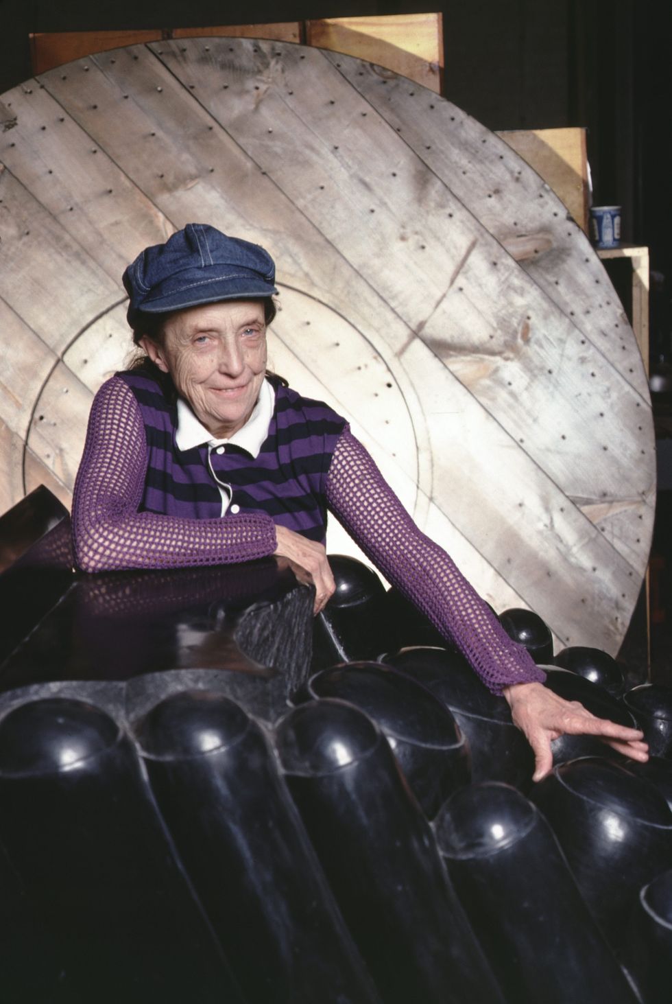 Sculptor Louise Bourgeois
