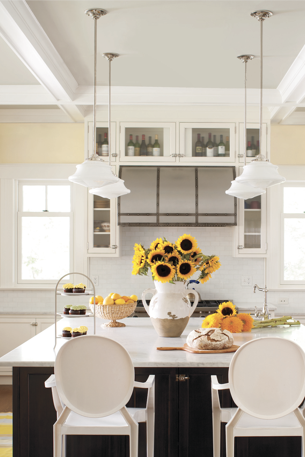 french country kitchen ideas full white