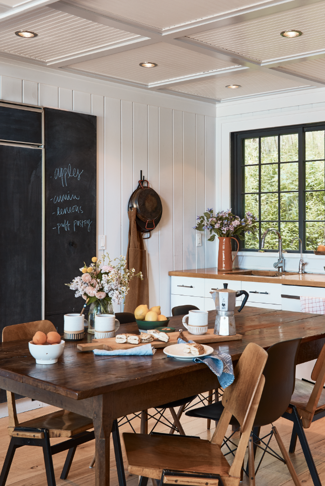 french country kitchen ideas wood table