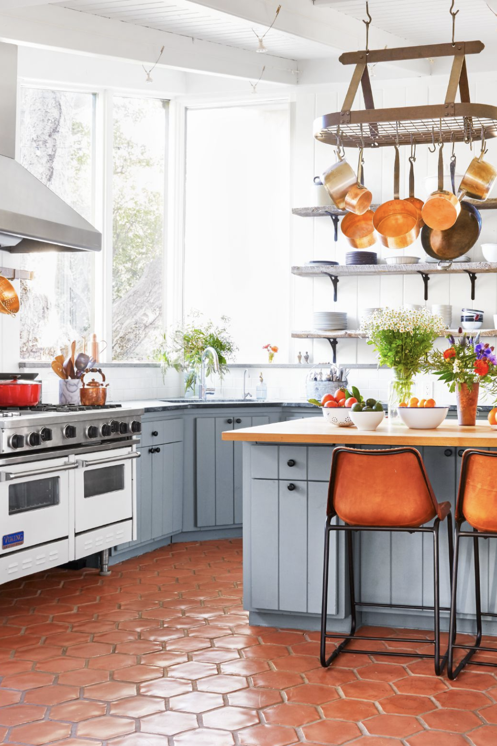 French Cottage Kitchen Style & Copper Pots & Pans Giveaway - French Country  Cottage
