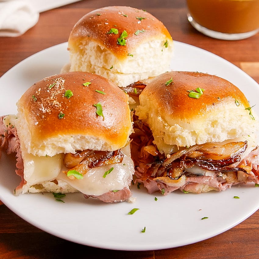 french dip sliders