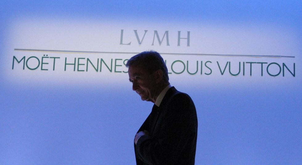 French luxury giant LVMH Chief Executive