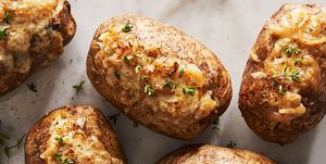 french onion baked potatoes